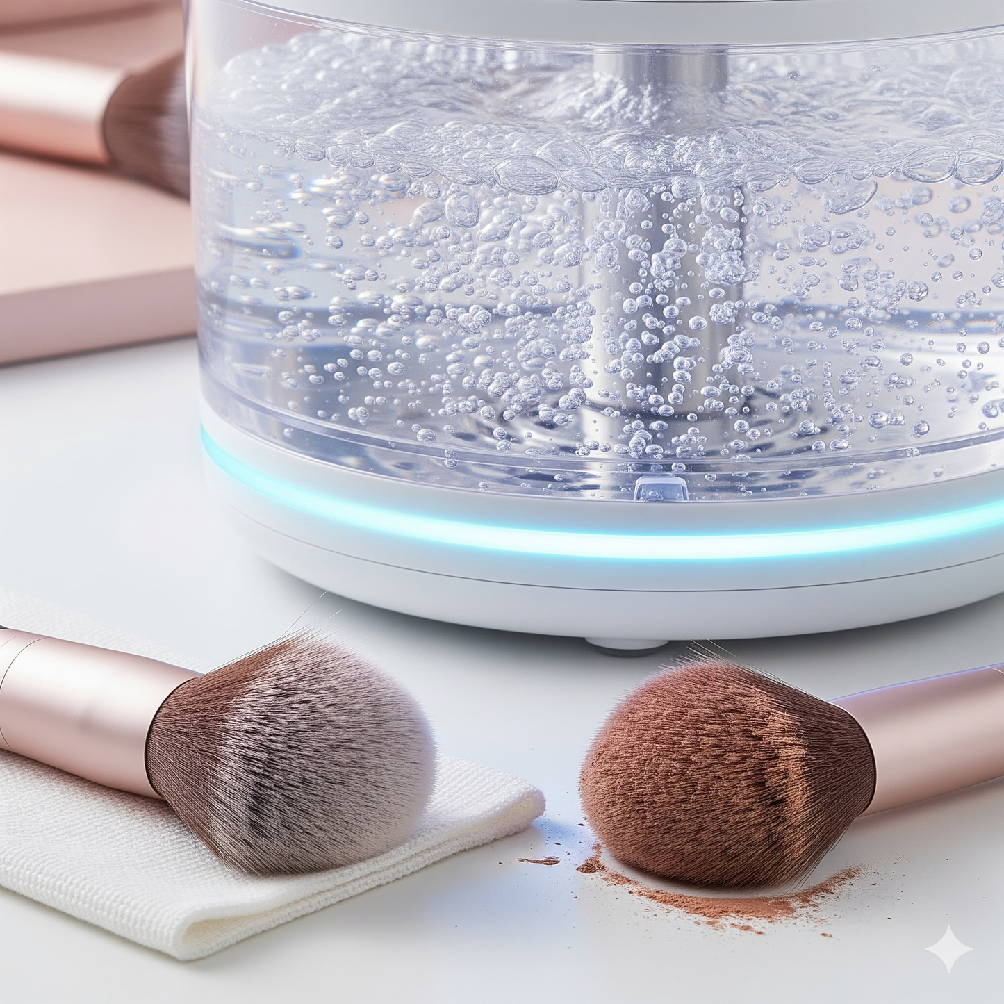 CleanPro - Mini Lavadora de Brochas