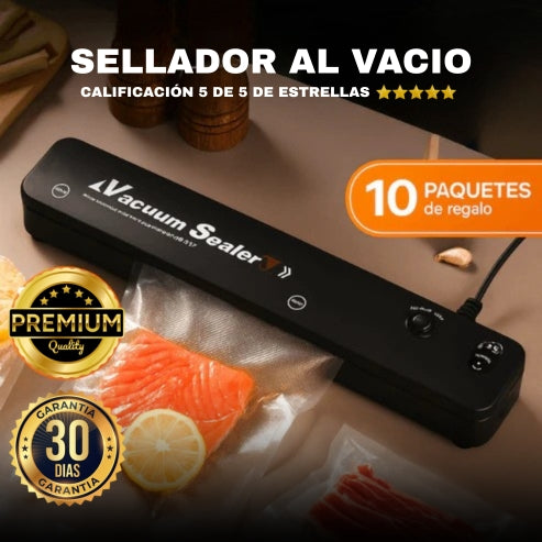 SELLADOR AL VACION - Conserva La Frescura De Tus Alimentos