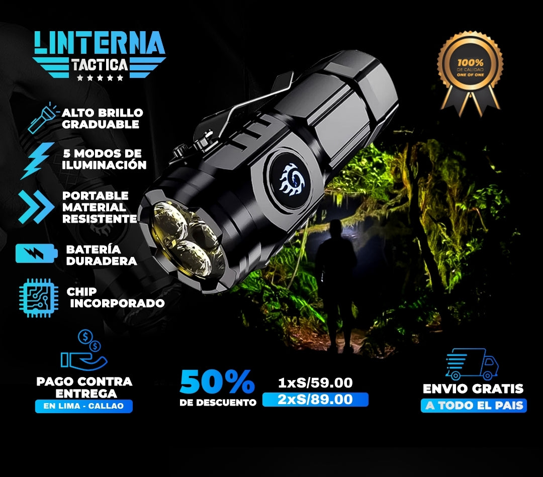 Linterna Tactica