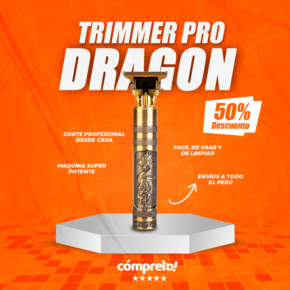 TRIMMER PRO® Cortadora de Barba y Cabello