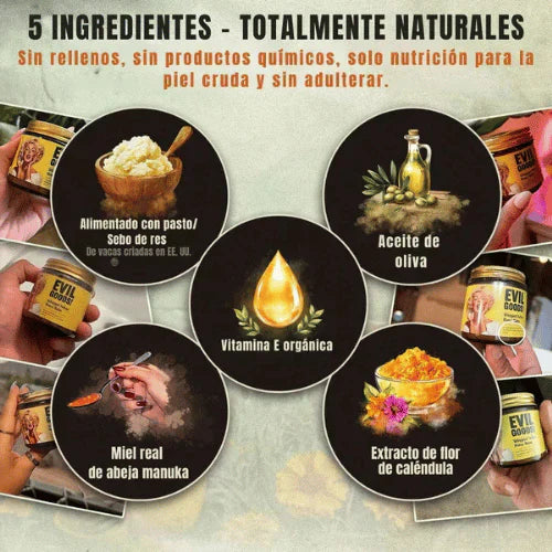 EVIL GOODS ® - Sebo de res Anti-Envejecimiento