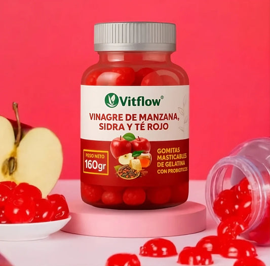 VitFlow - GOMITA VINAGRE DE MANZANA